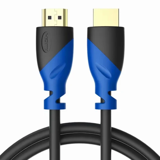 Cabo HDMI Preto Azul 4K Fábrica Bom Preço HDMI para HDMI 1m 2m 3m 5m Cabo