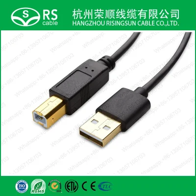 Cabo de scanner de impressora USB 2.0 tipo a para B de alta velocidade